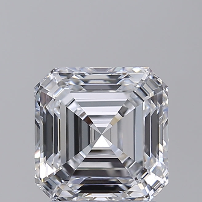 2.05 CT Square Emerald Cut Lab-Grown Diamond - IGI Certified, VVS1, E Color