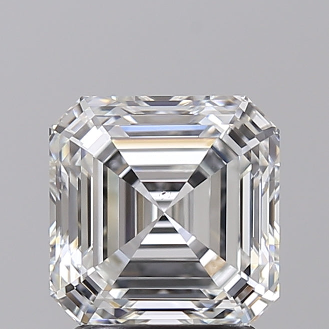2.21 CT Square Emerald Cut Lab-Grown Diamond - IGI Certified, VS1, E Color