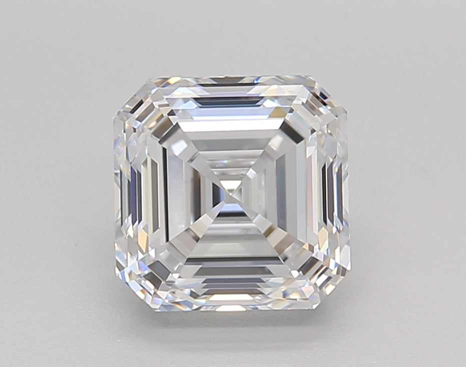 2.23 CT Square Emerald Cut Lab-Grown Diamond - IGI Certified, VS1, D Color