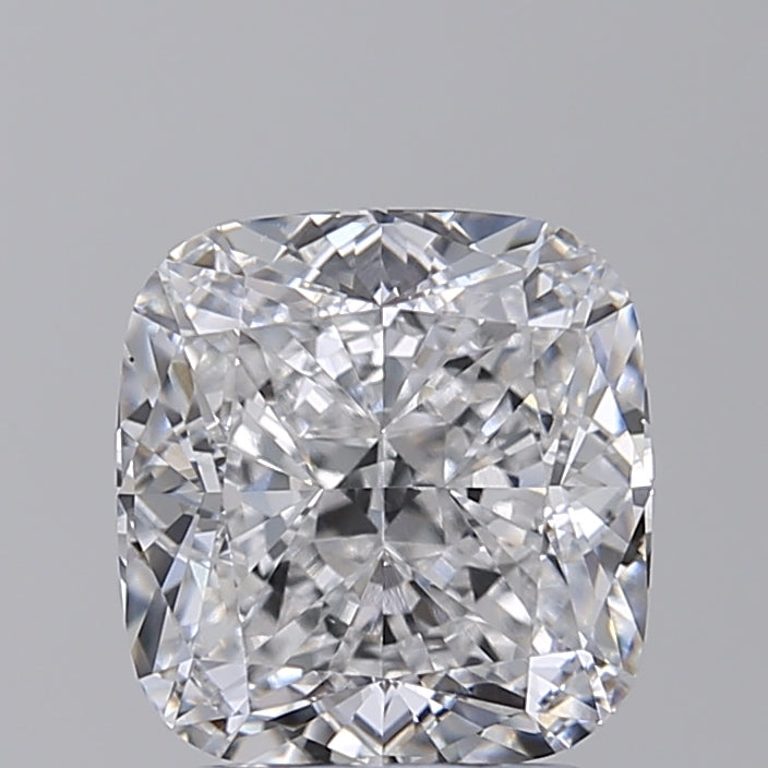 3.01 Carat Cushion Cut Lab-Grown Diamond, D Color, VS1 Clarity