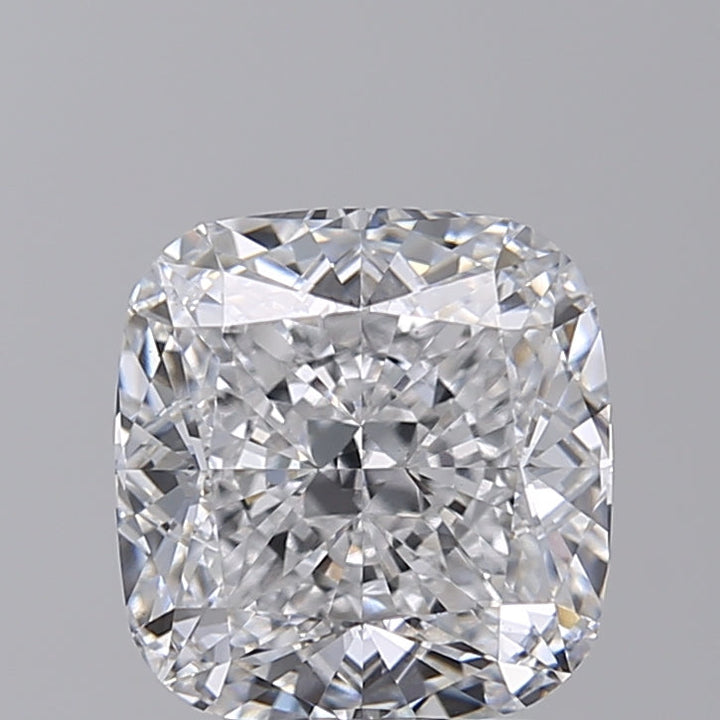 3.01 Carat Cushion Cut Lab-Grown Diamond, D Color, VS1 Clarity