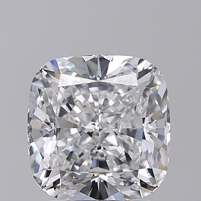 3.03 Carat Cushion Cut Lab-Grown Diamond, D Color, VS1 Clarity
