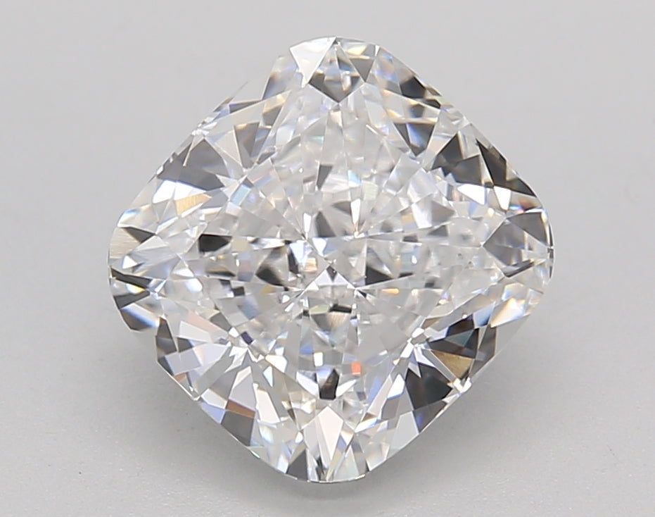 3.05 Carat Cushion Cut Lab-Grown Diamond, E Color, VS1 Clarity