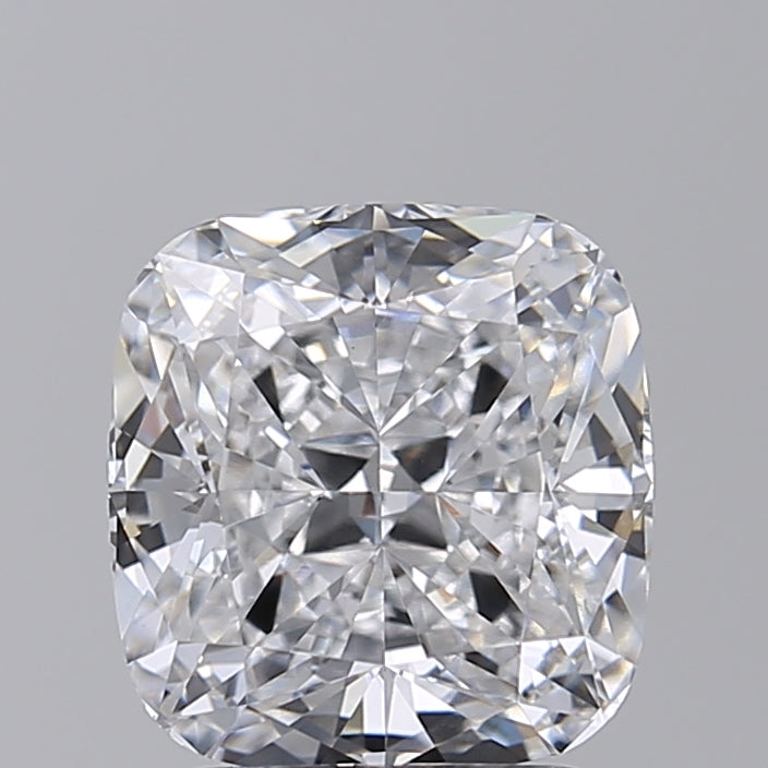 3.05 Carat Cushion Cut Lab-Grown Diamond, E Color, VS1 Clarity