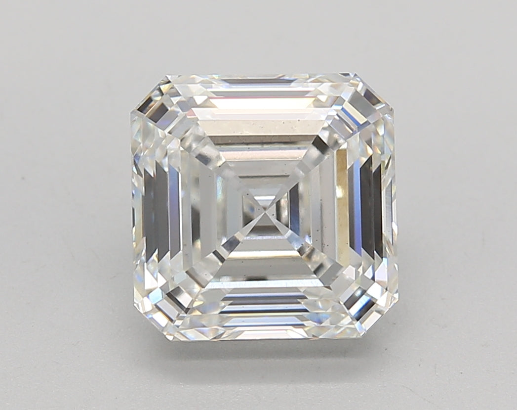 3.61 ct. CVD Lab-Grown Diamond, Square Emerald Cut, F Color, VS1 Clarity