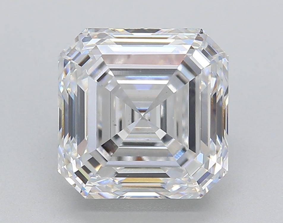 4.01 ct. CVD Lab-Grown Diamond, Square Emerald Cut, D Color, VS1 Clarity