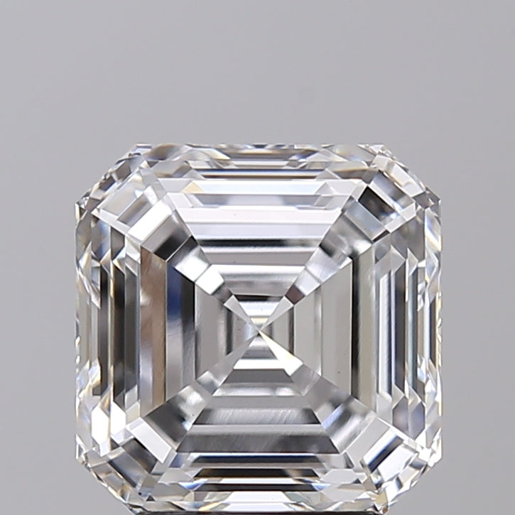 4.02 ct. CVD Lab-Grown Diamond, Square Emerald Cut, E Color, VS1 Clarity