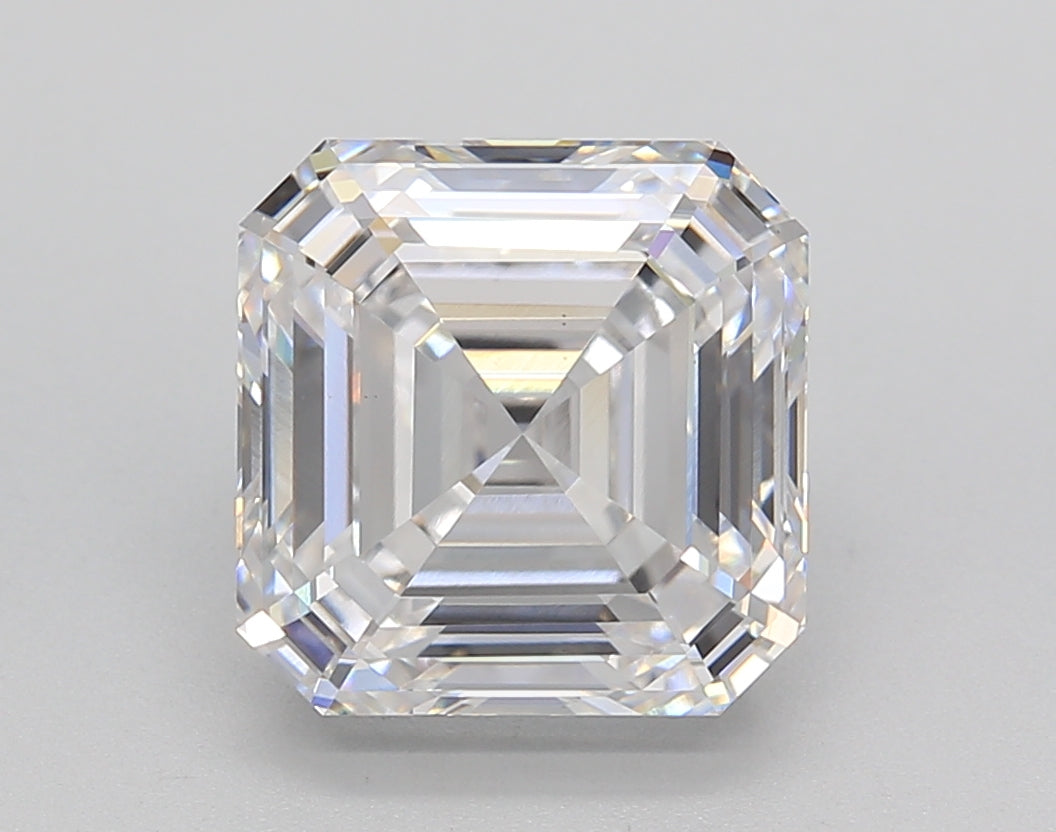4.03 ct. CVD Lab-Grown Diamond, Square Emerald Cut, F Color, VS1 Clarity