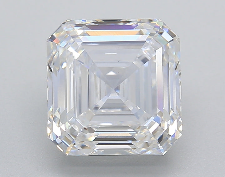 4.10 ct. CVD Lab-Grown Diamond, Square Emerald Cut, D Color, VS1 Clarity