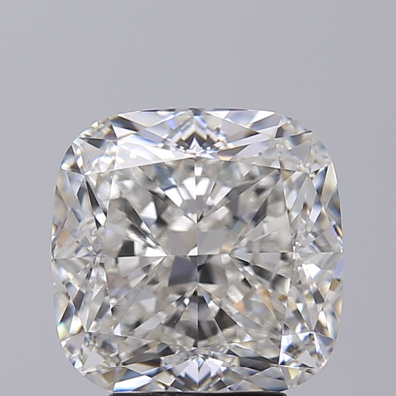 5.02 CT Cushion Cut Lab-Grown Diamond, IGI Certified, H Color, VS1 Clarity