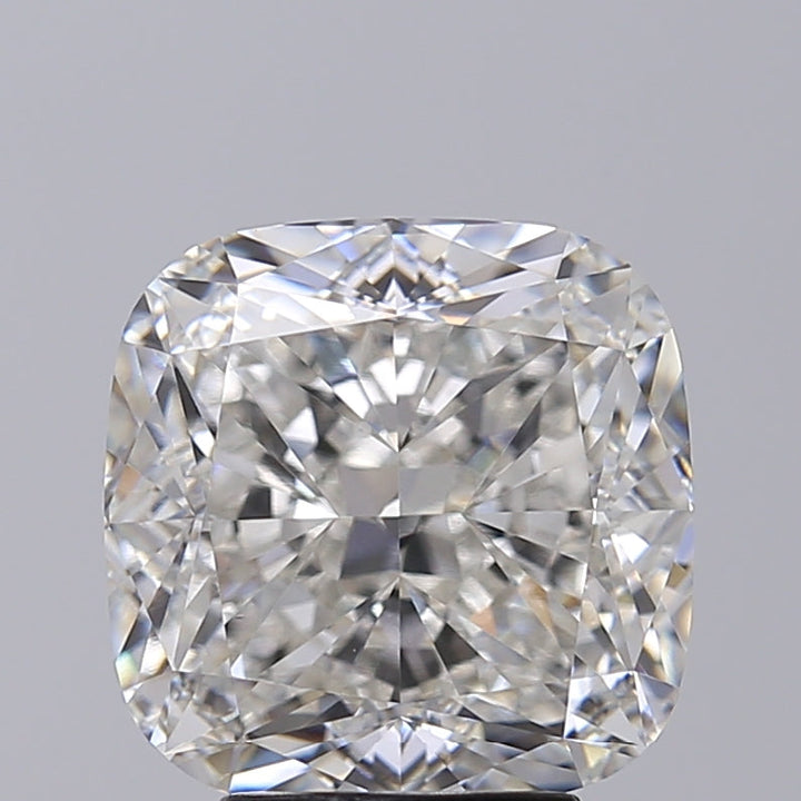5.02 CT Cushion Cut Lab-Grown Diamond, IGI Certified, H Color, VS1 Clarity