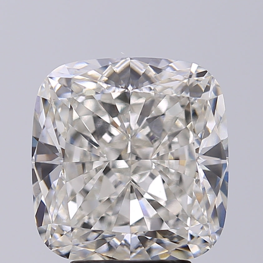 5.03 CT Cushion Cut Lab-Grown Diamond, IGI Certified, H Color, VS1 Clarity