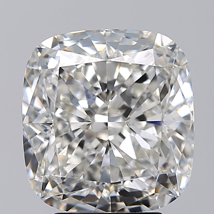 5.03 CT Cushion Cut Lab-Grown Diamond, IGI Certified, H Color, VS1 Clarity
