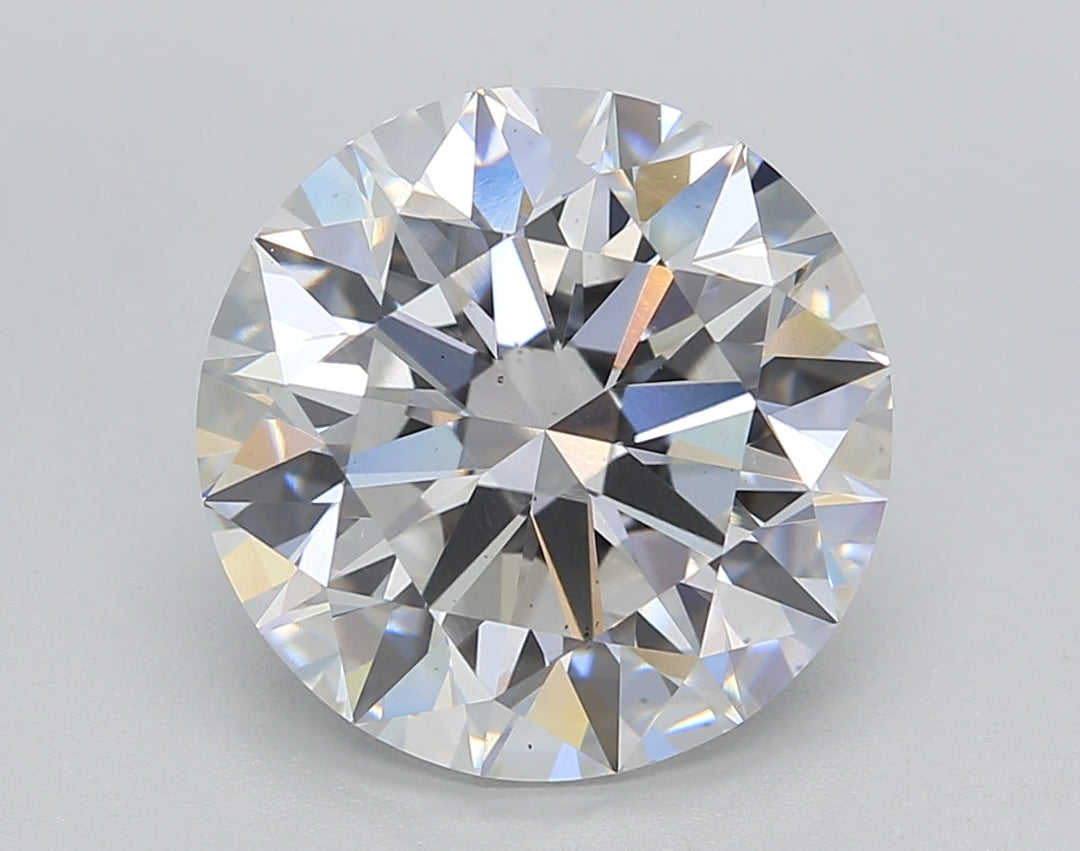 5.20 CT Round Lab-Grown Diamond, E Color, VS2 Clarity - GIA Certified