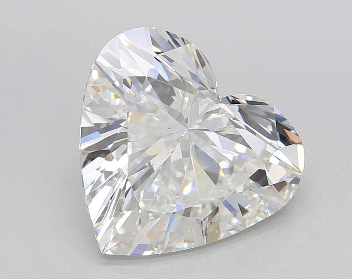5.21 CT Heart Cut Lab-Grown Diamond, G Color, VS1 Clarity