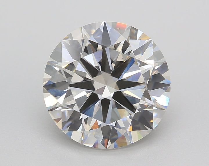 5.21 CT Round Lab-Grown Diamond, I Color, VS1 Clarity - IGI Certified