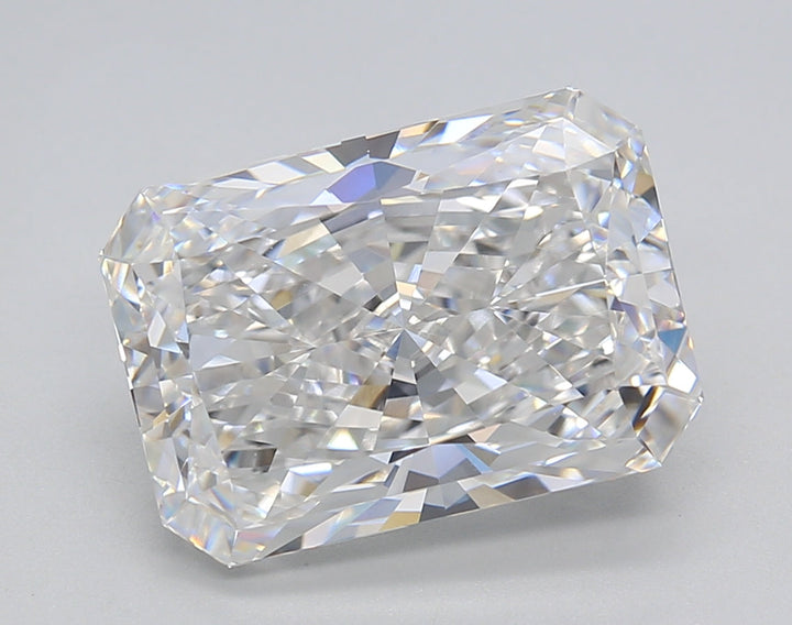 5.32 Carat Radiant Cut Lab-Grown Diamond, IGI Certified, E Color, VVS2 Clarity