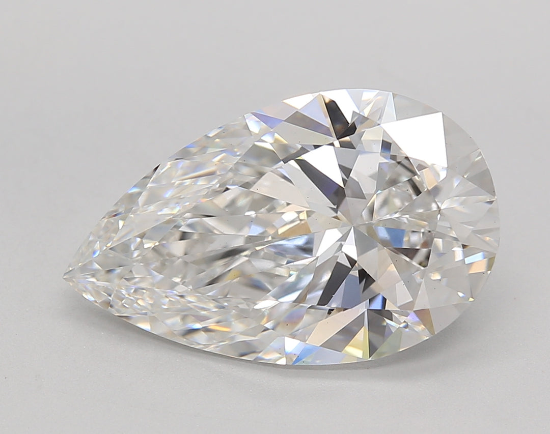 5.52 CT Pear Cut IGI Certified Lab-Grown Diamond – VS1 Clarity, F Color