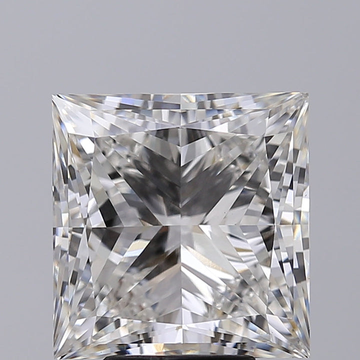 6.02 Carat Princess Cut Lab-Grown Diamond, IGI Certified, G Color, VS1 Clarity