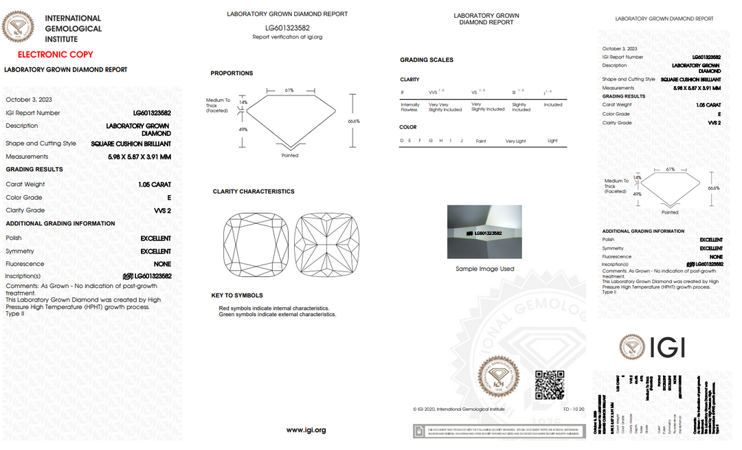 1 carat lab grown diamond online India