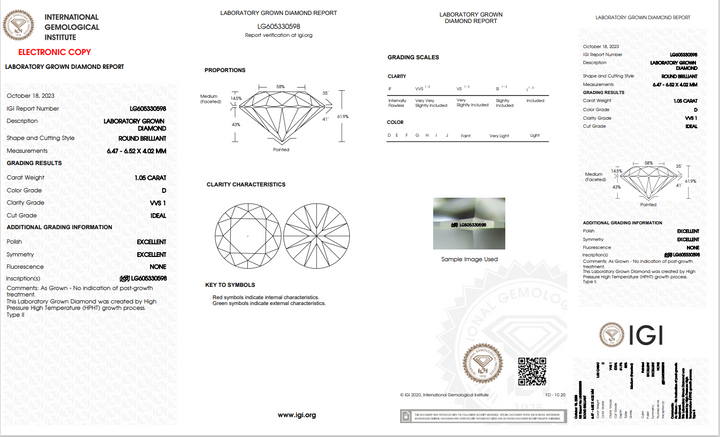 best price for 1 carat lab grown diamond in India