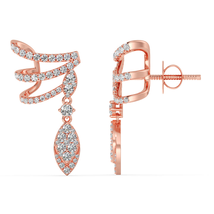 Mode droppörhängen