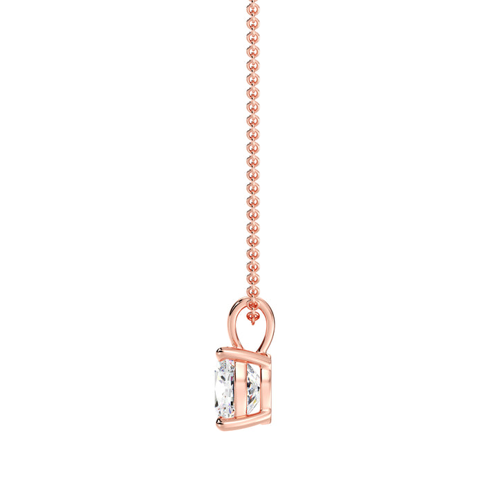 Cushion-Cut Solitaire Pendant