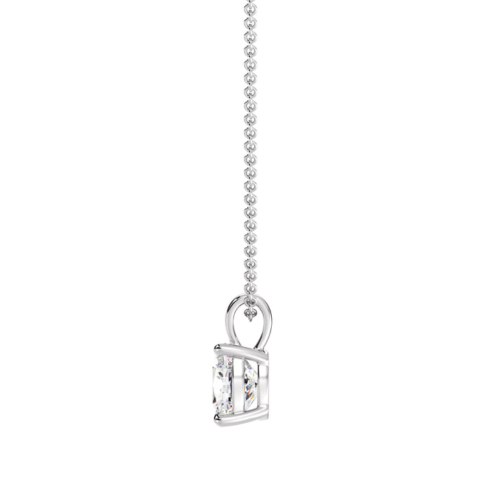 Cushion-Cut Solitaire Pendant