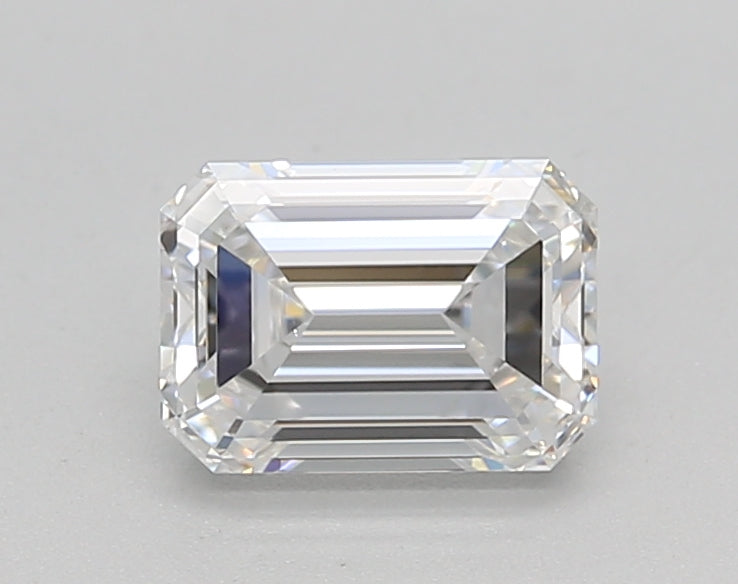 GIA Certified 1.00 CT Emerald Cut Lab Grown Diamond - E Color, VS1 Clarity, Excellent Polish, VG Symmetry