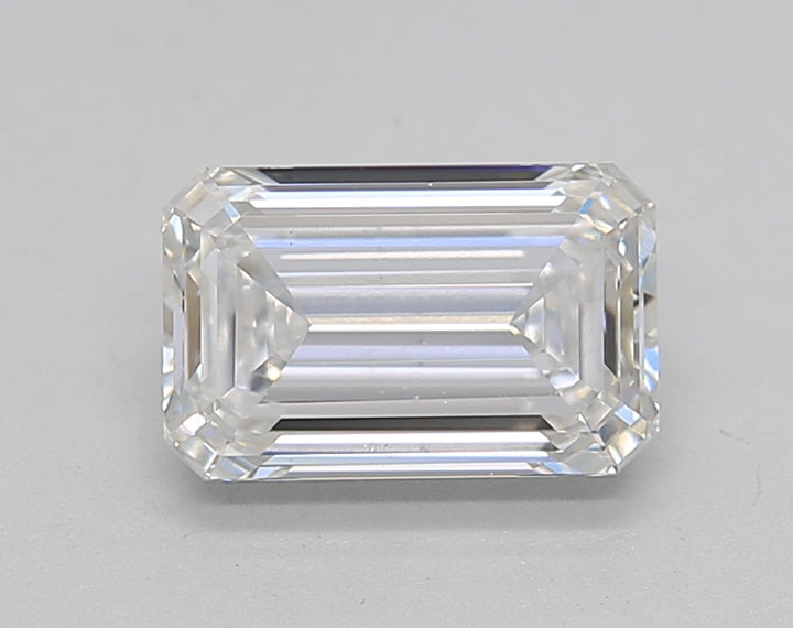 GIA Certified 1.50 CT Emerald Cut Lab Grown Diamond - G Color, VS2 Clarity.