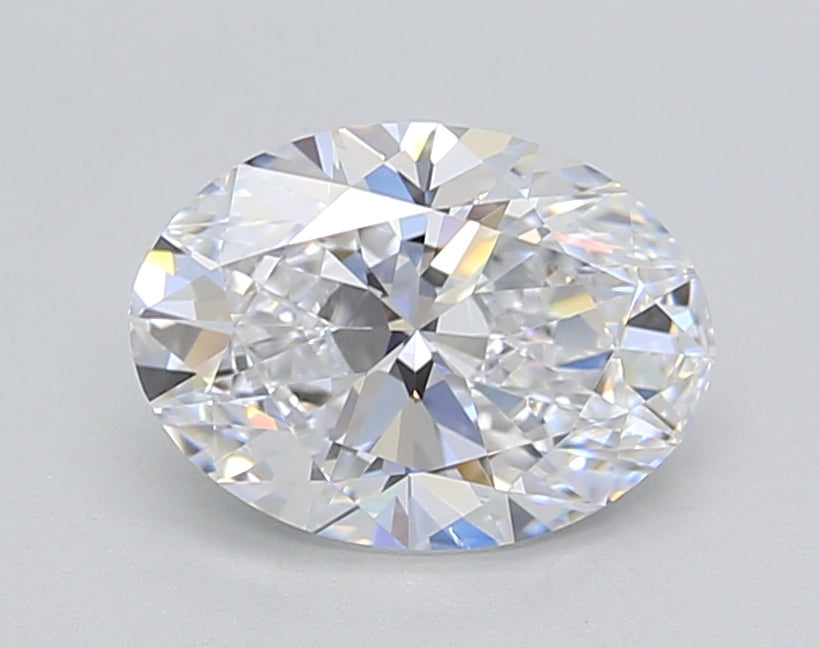 GIA Certified 1.50 CT Oval Lab Grown Diamond, D Color, VS2 Clarity