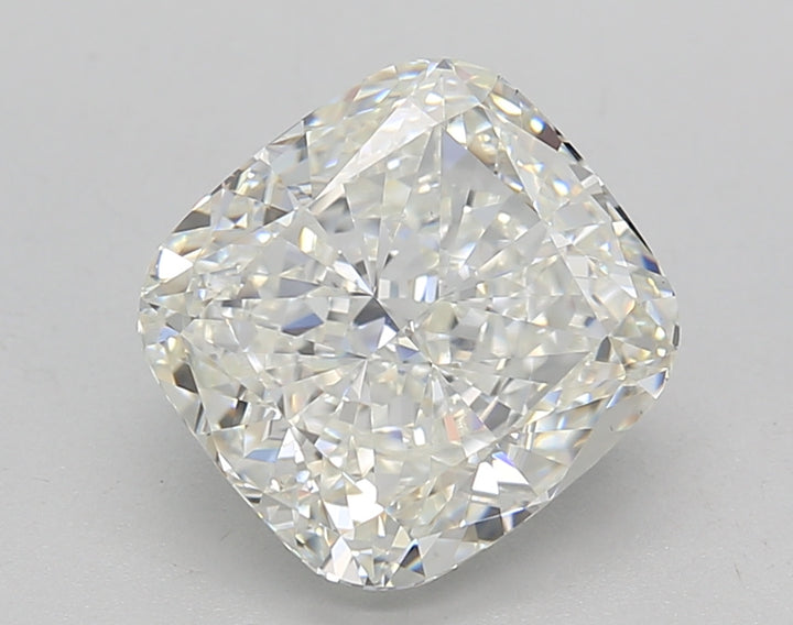 HPHT Cushion Cut Lab-Grown Diamond, 2.95 ct, F Color, VS1 Clarity
