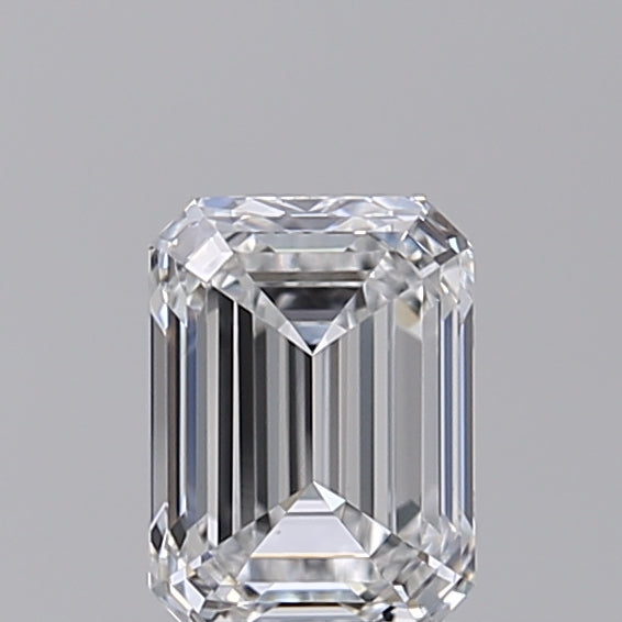 IGI Certified 0.50 CT Emerald Cut Lab-Grown Diamond, VS1, D Color