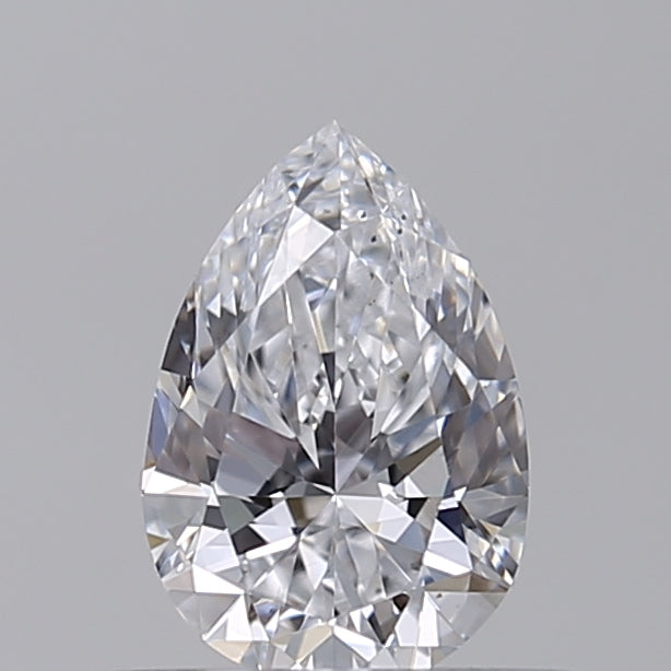 IGI Certified 0.50 CT Pear Cut Lab Grown Diamond in D Color with VS1 Clarity