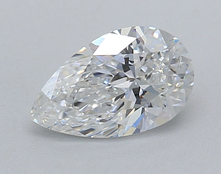 IGI Certified 0.50 CT Pear Cut Lab Grown Diamond - D Color, VS2 Clarity, HPHT Method, 4.31 * 7.07 * 2.76 MM
