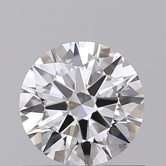 IGI Certified 0.50 CT Round Lab-Grown Diamond - D Color, IF Clarity, Excellent Cut, Polish, and Symmetry