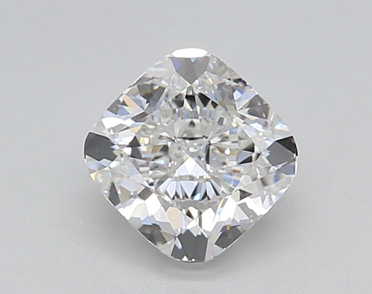 IGI Certified 1.00 CT Cushion Cut Lab-Grown Diamond, D Color, VS1 Clarity
