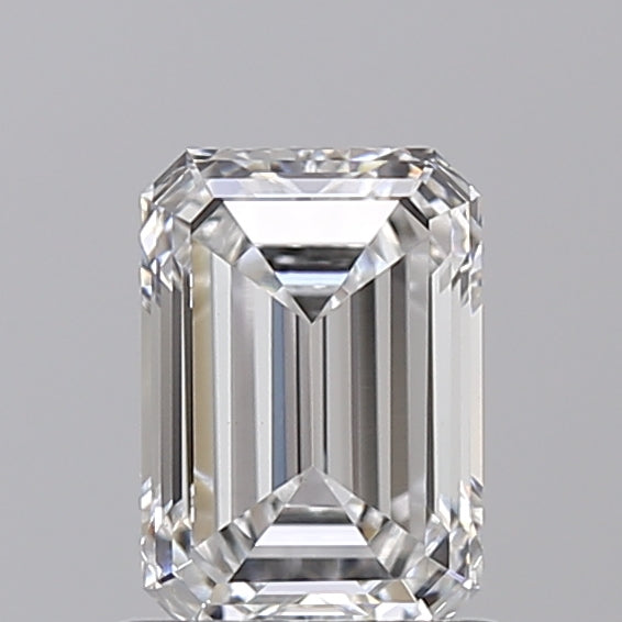 IGI Certified 1.00 CT Emerald CVD Lab Grown Diamond - E Color, VS1 Clarity, Excellent Polish and Symmetry