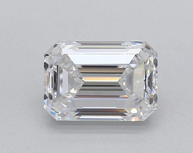 IGI Certified 1.00 CT Emerald Cut Lab Grown Diamond - D Color, VS2 Clarity
