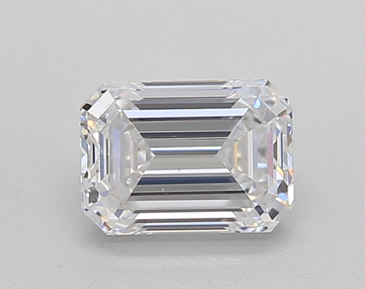 IGI Certified 1.00 CT Emerald Cut Lab Grown Diamond - D Color, VS2 Clarity