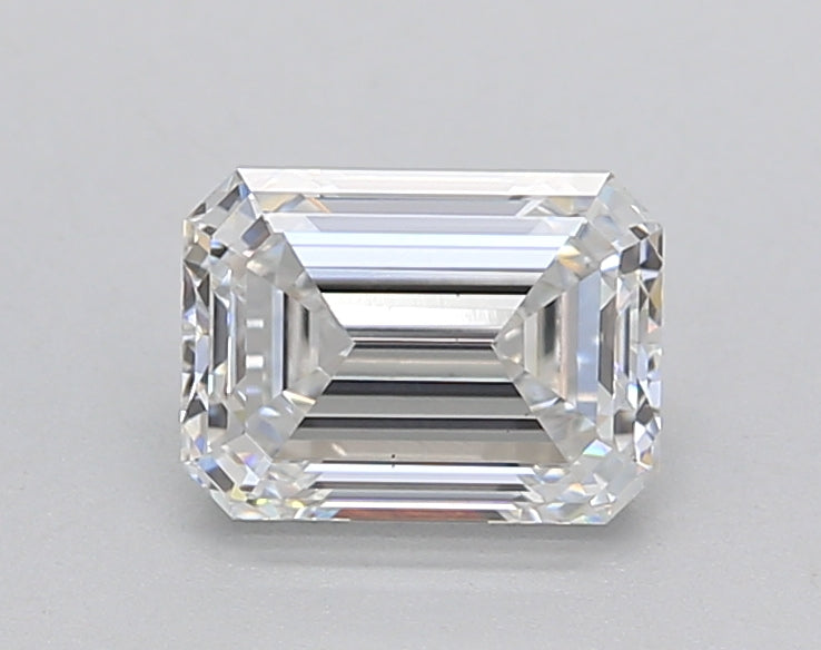 IGI Certified 1.00 CT Emerald Cut Lab Grown Diamond - E Color, VS2 Clarity