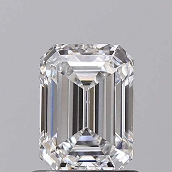 IGI Certified 1.00 CT Emerald Cut Lab Grown Diamond - E Color, VS2 Clarity, CVD Type