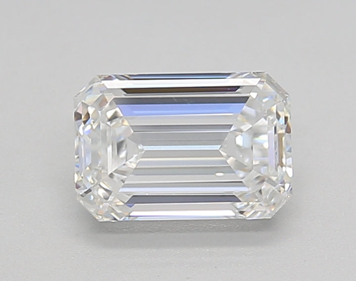 IGI Certified 1.00 CT Emerald Cut Lab Grown Diamond - E Color, VVS2 Clarity