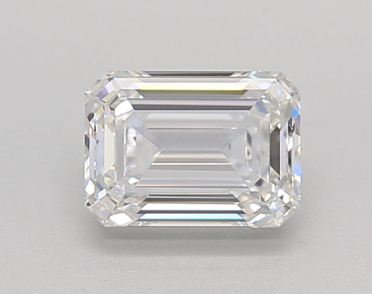 IGI Certified 1.00 CT Emerald HPHT Lab Grown Diamond - E Color, VS1 Clarity, Excellent Polish and Symmetry