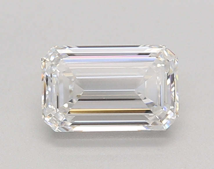 IGI Certified 1.00 CT Emerald HPHT Lab Grown Diamond - E Color, VS1 Clarity, Excellent Polish and Symmetry
