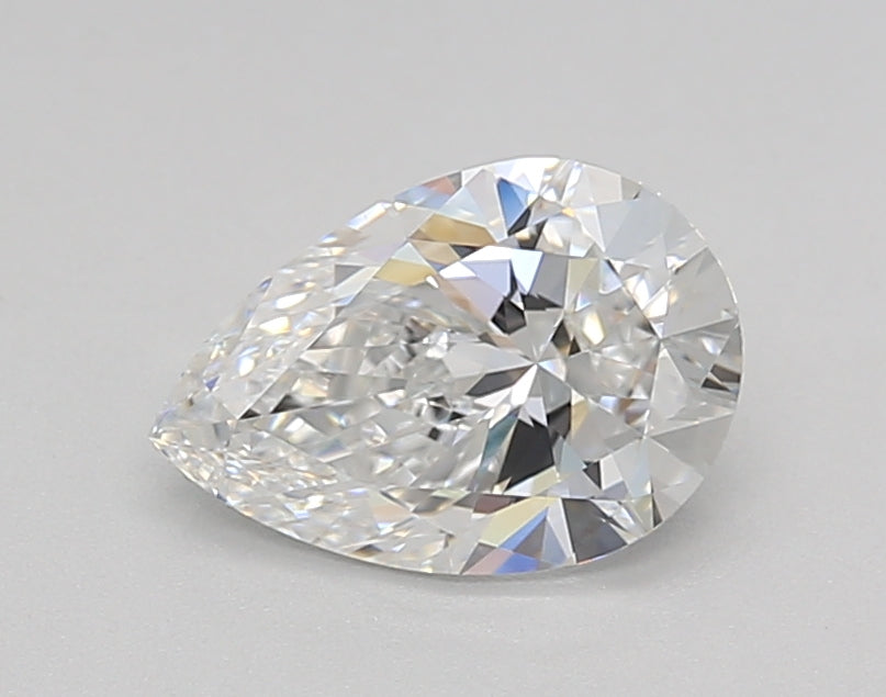 IGI Certified 1.00 ct Pear Cut Lab-Grown Diamond, VS1 Clarity, D Color - Timeless Elegance