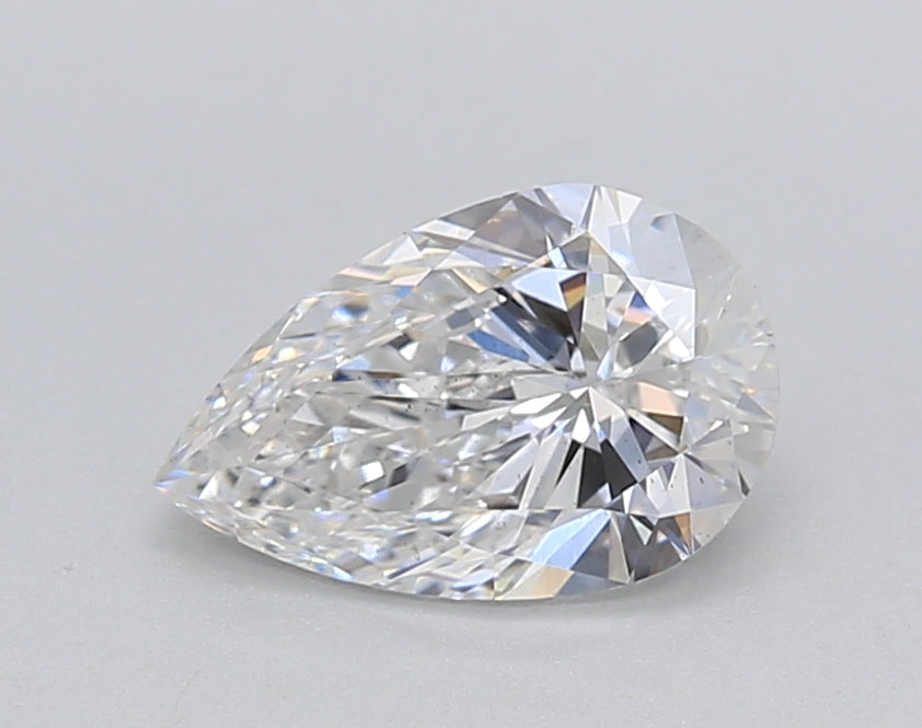 IGI Certified 1.00 ct Pear Cut Lab-Grown Diamond, VS2 Clarity, D Color - Timeless Elegance