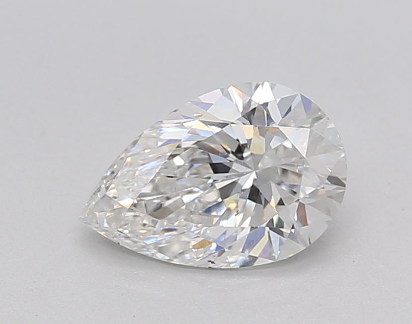 IGI Certified 1.00 ct Pear Cut Lab-Grown Diamond, VS2 Clarity, E Color - Timeless Elegance