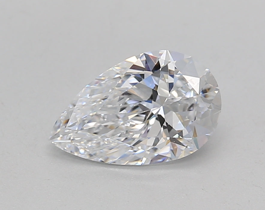 IGI CERTIFIED CT PEAR-SHAPED LAB-GROWN DIAMOND INTERNALLY FLAWLESS (IF) D COLOR