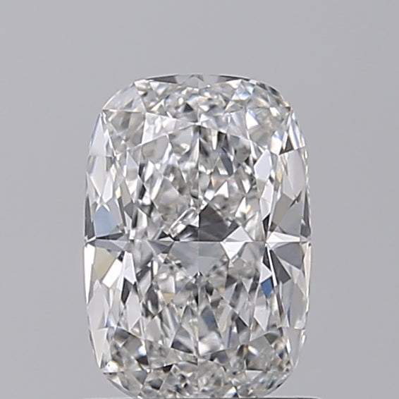 1 carat long cushion cut lab grown diamond